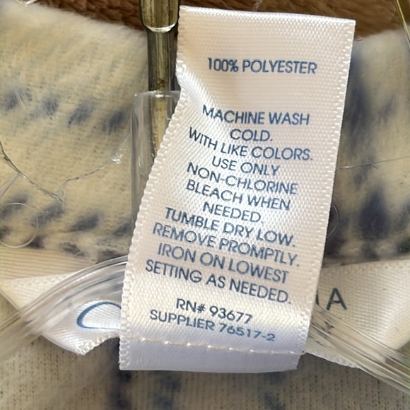 ❄️NWT Adonna 2 Piece Sleep Set Blue Plaid Size Small - Picture 3 of 5